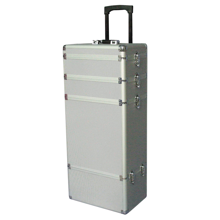 [03178] MALETA 'TROLLEY' PLATA 81,5X24,5X37 - EUROSTIL