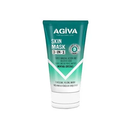 [28620] MASCARILLA 3-IN-1 MENTHOL CRYSTALS 150ML - AGIVA