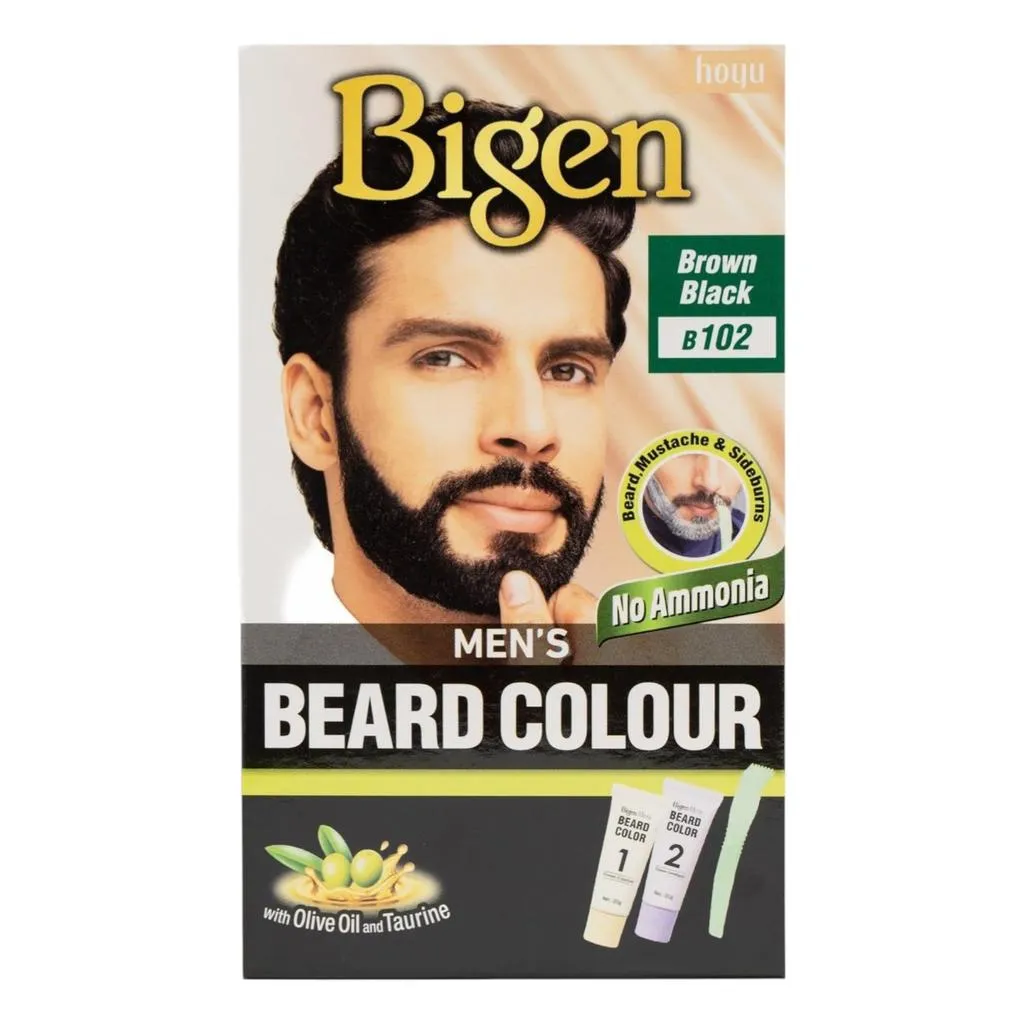 [39077] MEN´S BEARD COLOUR B102 NEGRO MARRON - BIGEN
