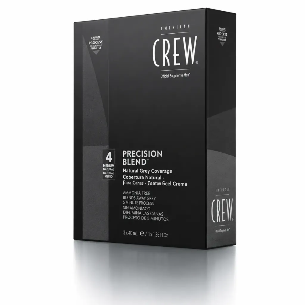 MEZCLA COBERTURA NATURAL OSCURO 2-3 40ML - AMERICAN CREW