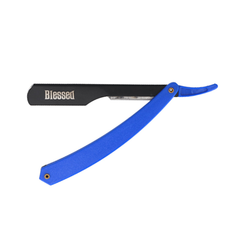 [09170/59] NAVAJA CARRIL PLASTICO AZUL - BLESSED