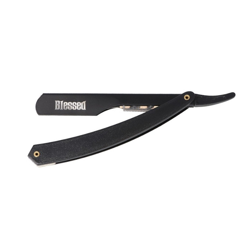 [09170/50] NAVAJA CARRIL PLÁSTICO NEGRA - BLESSED