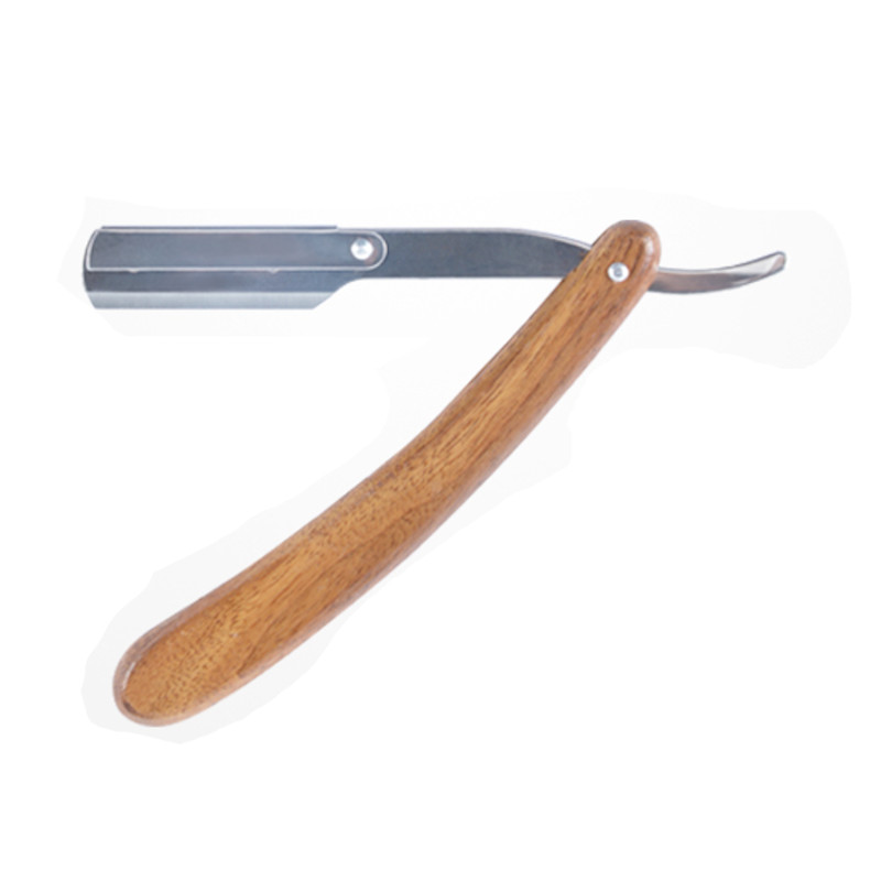 [24601] NAVAJA CORTE MANGO MADERA RAZOR WOOD - ZZ MEN
