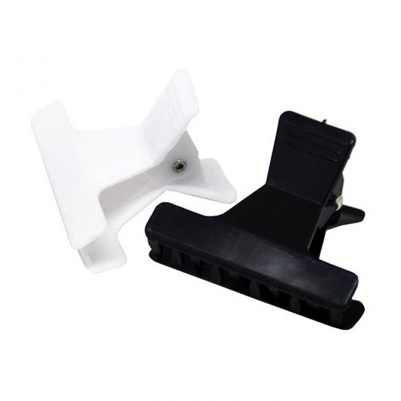 [GF10679] PACK 12UD PINZAS GRAPAS PEQUEÑAS BLANCAS Y NEGRAS - BIFULL