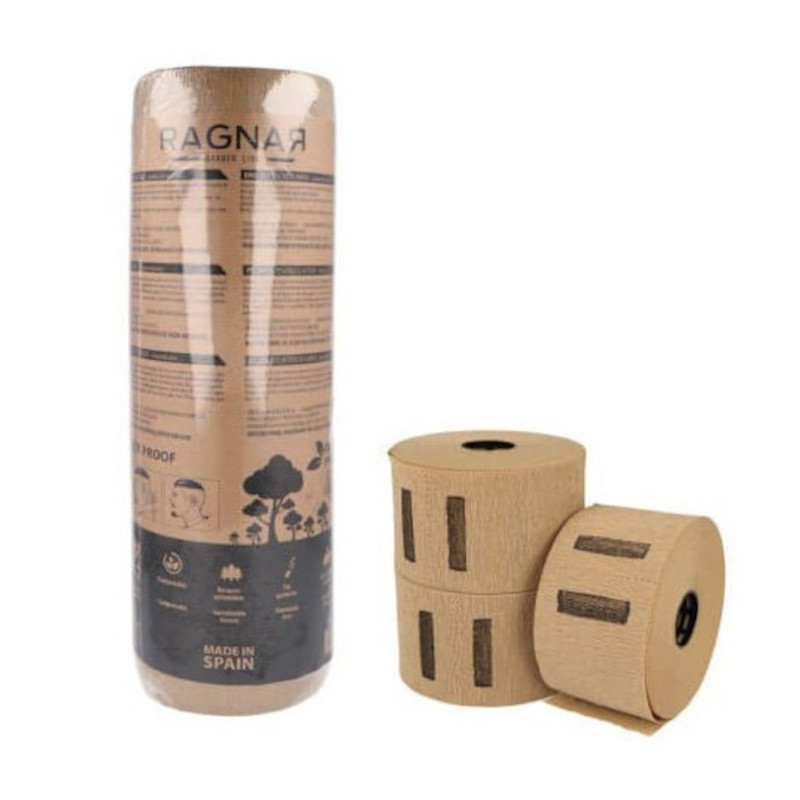 [07445] PACK 5 ROLLOS PAPEL CUELLO KRAFT - RAGNAR