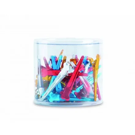 [17621] PACK 50UD PINZAS SEPARACIÓN ALUMINIO COLORES LISS CLIPS - BIFULL
