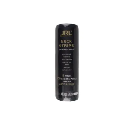 PAPEL DE CUELLO NEGRO · 5 PACK DE 100 UNDS · JRL