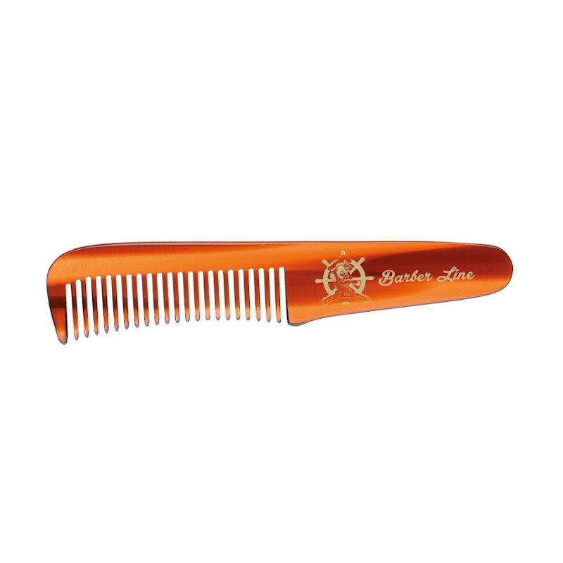 [04546] PEINE BARBA CONCHA MANGO LARGO 11CM - RAGNAR