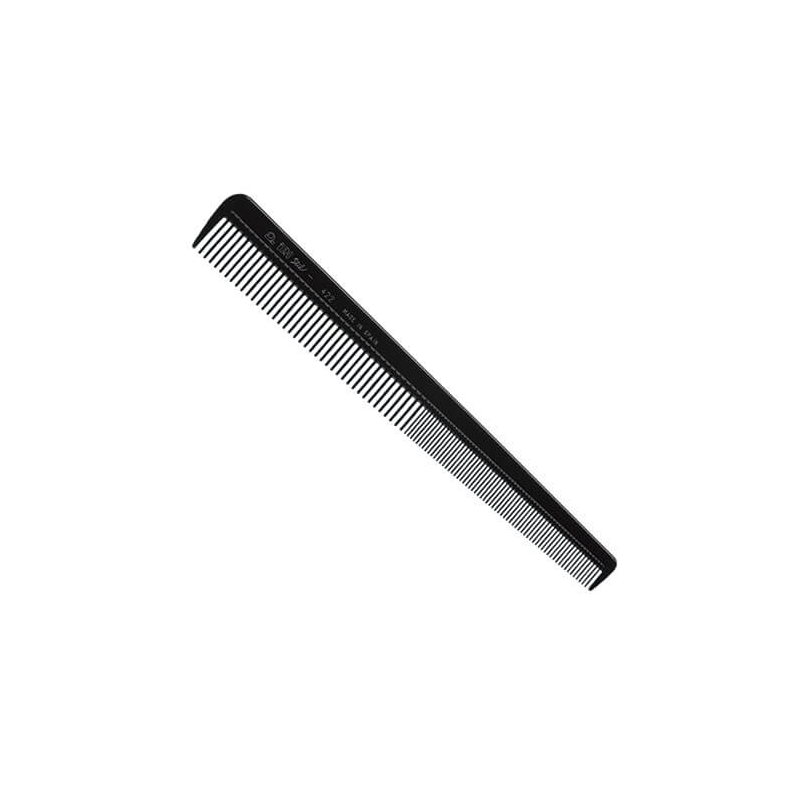[07441] PEINE BARBERO 18CM NEGRO - CAPTAIN COOK