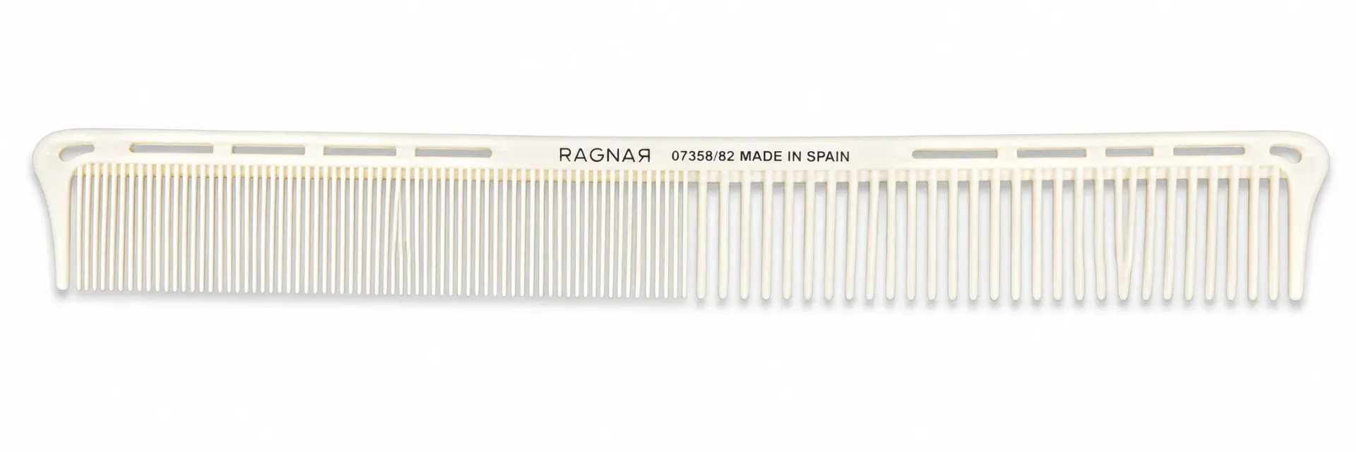 [07358/82] PEINE BARBERO BATIDOR 20CM MARFIL - RAGNAR