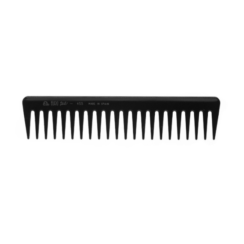 [07362] PEINE BARBERO BATIDOR MECHAS NEGRO 18 CM - RAGNAR