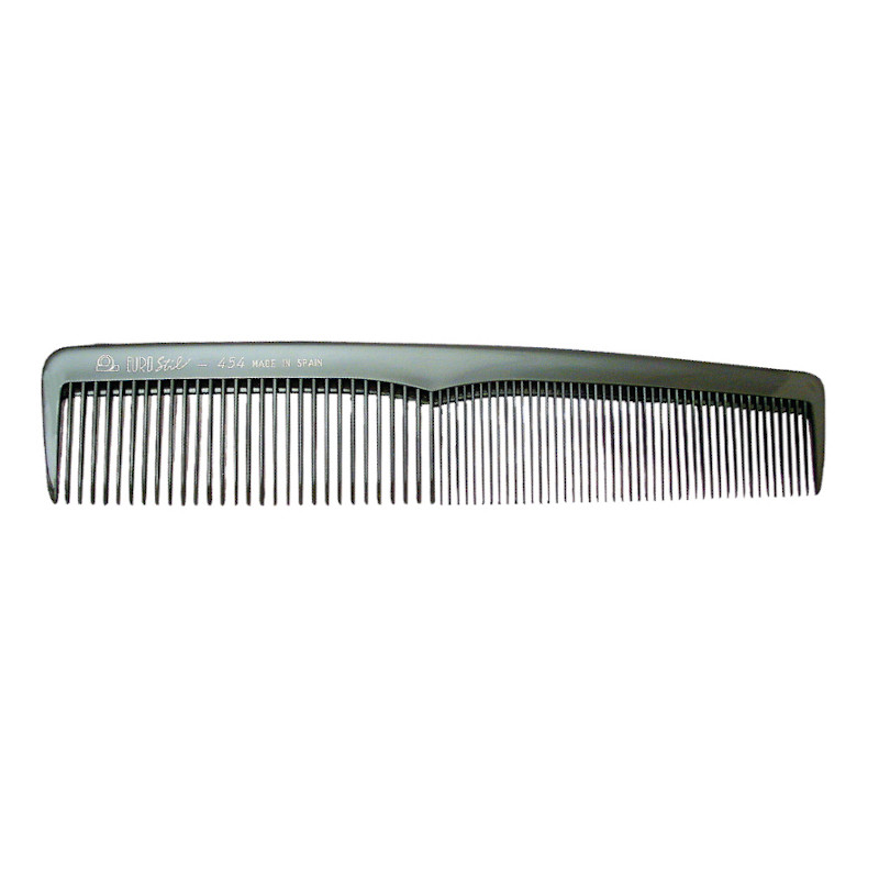 [07361] PEINE BARBERO BATIDOR RECTO NEGRO 19,5 CM - RAGNAR