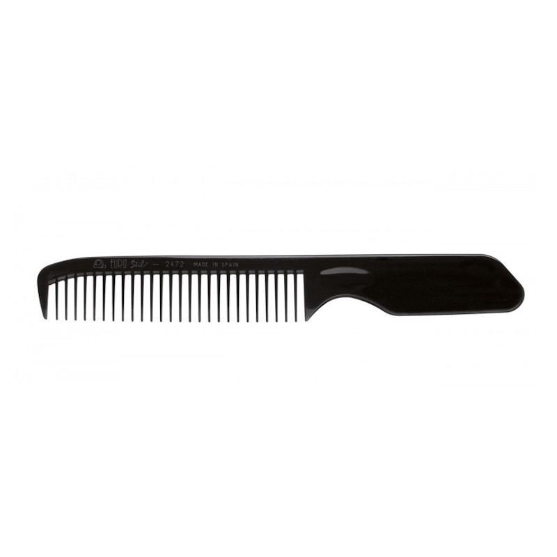 [02472] PEINE BATIDOR PROFESIONAL 20CM NEGRO - EUROSTIL