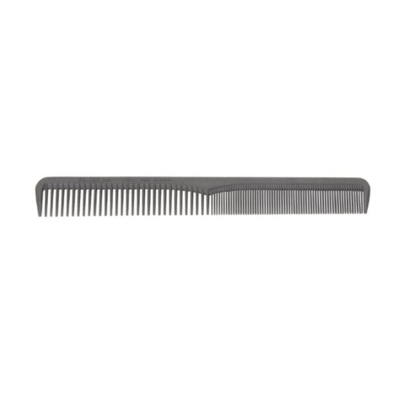 [02186] PEINE CARBONO BATIDOR 17.5CM NEGRO - EUROSTIL
