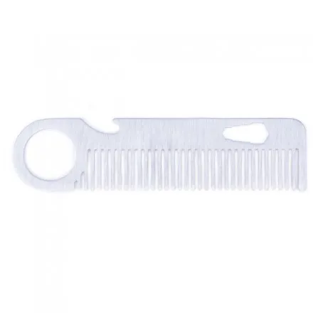 [22316] PEINE DE BARBA-BIGOTE METÁLICO CON COLGADOR HARDY ROCK - BIFULL