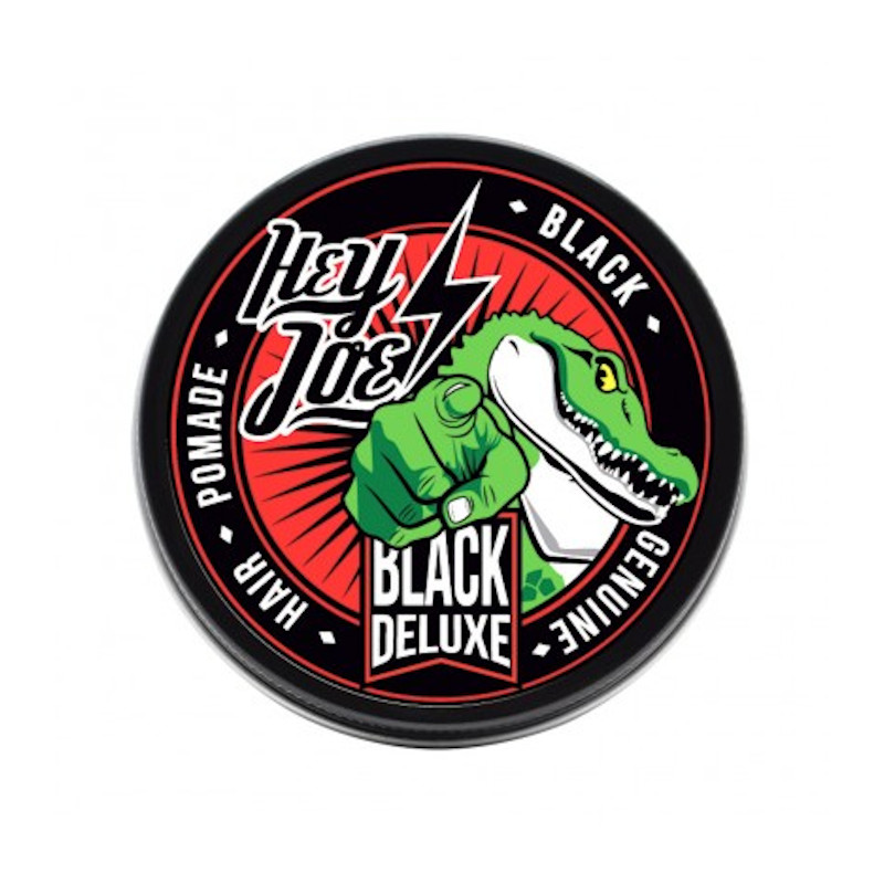 [230119] POMADA GENUINE BLACK DELUXE 100 ml - HEY JOE!