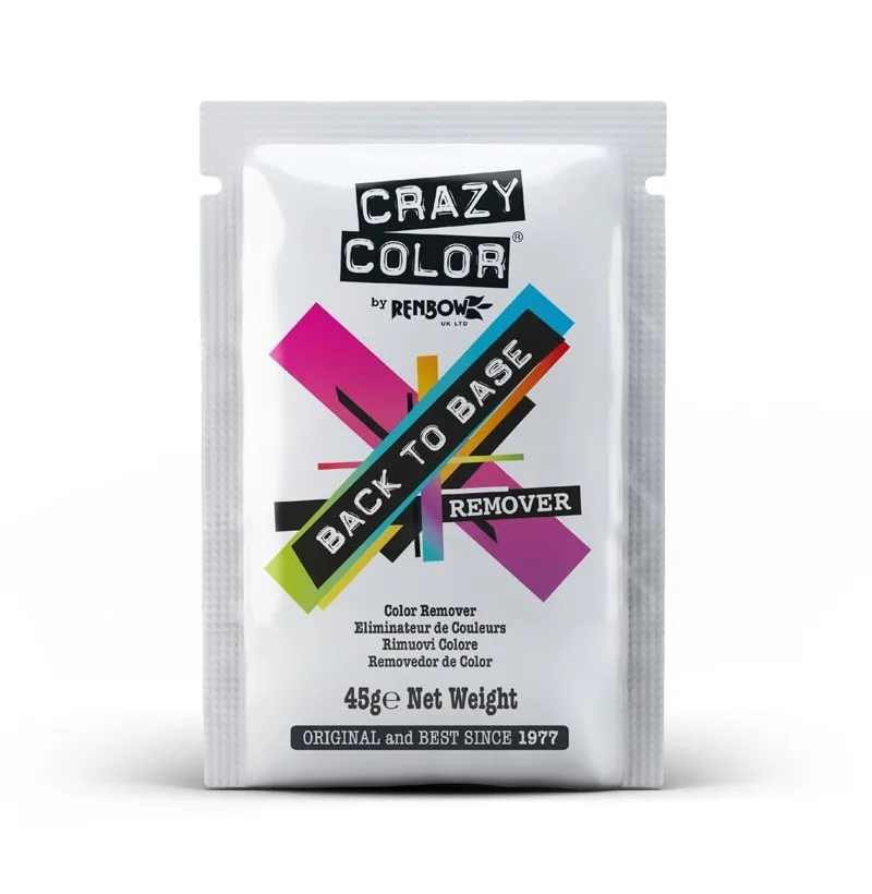 [23641] REMOVEDOR DE COLOR BACK TO BASE 45G - CRAZY COLOR