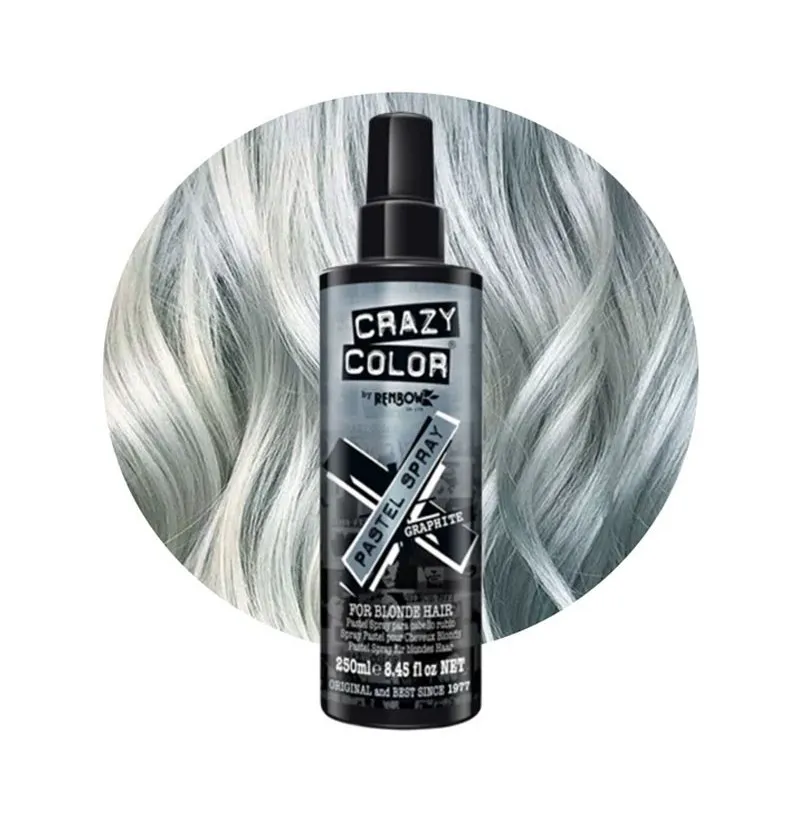 [23638] SPRAY PASTEL GRAPHITE 250ML - CRAZY COLOR