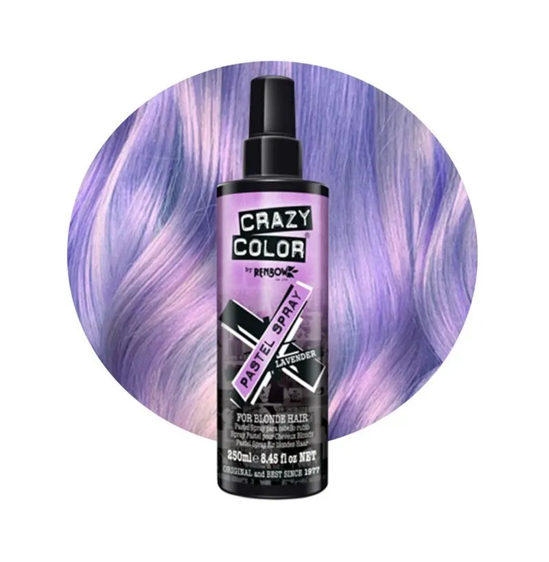 [23980] SPRAY PASTEL LAVENDER 250ML - CRAZY COLOR