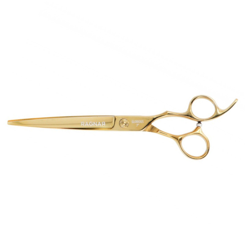 [06968] TIJERA BARBERO CORTE 7.0 GLORIOUS ORO - RAGNAR