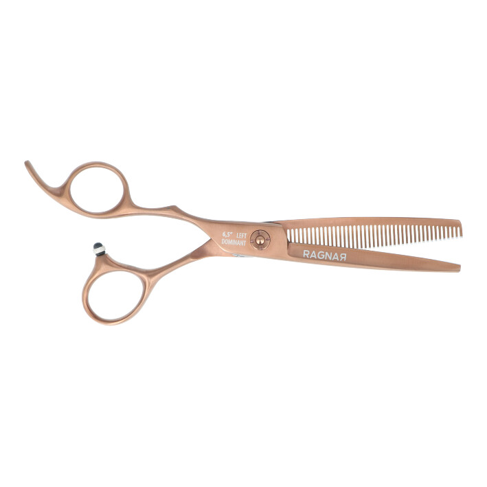 [06981/71] TIJERA ESCULP.BARBERO 6.5" LEFT DOMINANT COBRE - RAGNAR