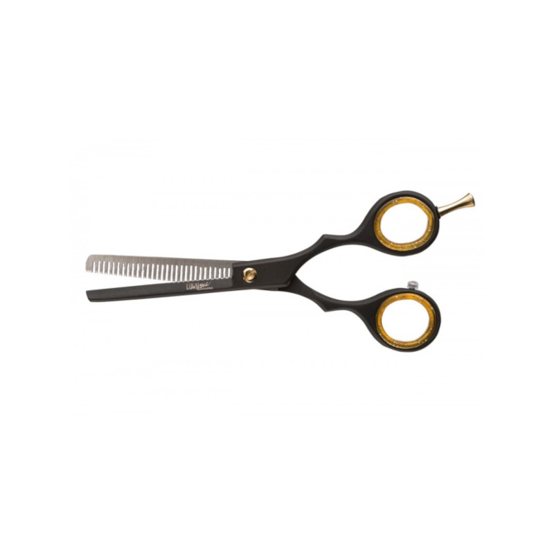 TIJERA ESCULPIR NEGRA MATE 5,5" - EUROSTIL