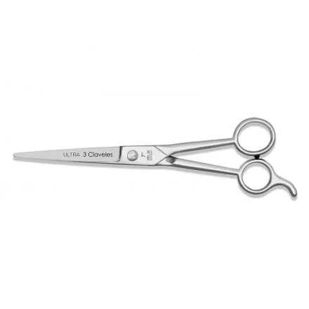 [38004] TIJERA PELUQ. ST ULTRA 7" D - 3 CLAVELES