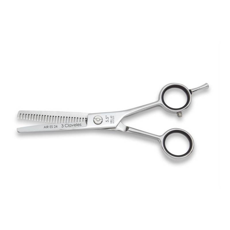 [38063] TIJERA PELUQUERÍA AIR ESCULPIR 5,5" - 3 CLAVELES