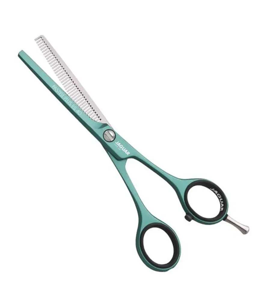 [T20W3053-7] TIJERA WHITE PASTELL PLUS ES 40 MINT 5.5 - JAGUAR