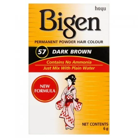 [14870] TINTE PERMANENTE Nº57 DARK BROWN - BIGEN