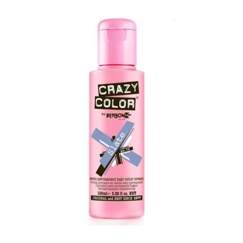 TINTE SEMIPERMANENTE Nº 74 SLATE 100ml - CRAZY COLOR
