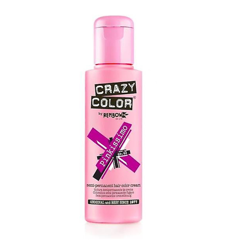 TINTE SEMIPERMANENTE Nº42 PINKISSIMO 100ml - CRAZY COLOR