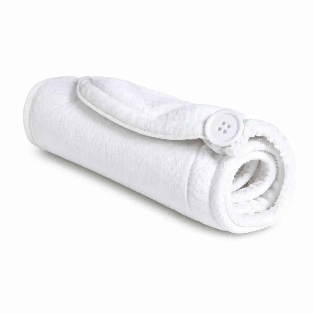 [34125] TOALLA TURBANTE DE MICROFIBRA BLANCA - BIFULL