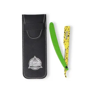 [09474] NAVAJA AFEITADO NEON AMARILLO+VERDE - BLESSED