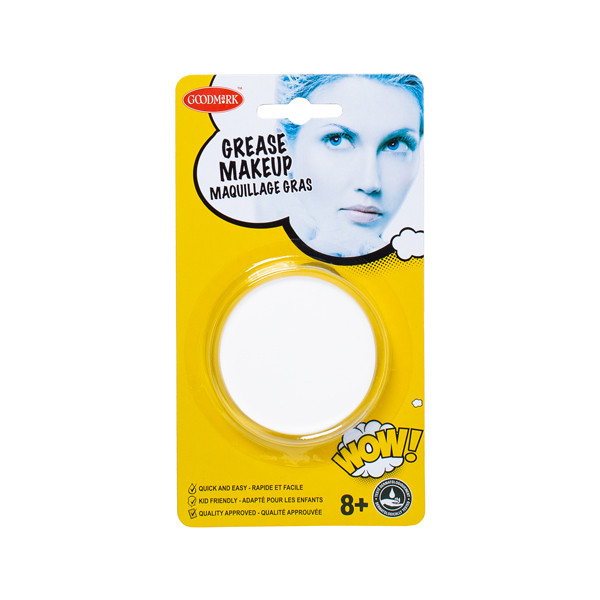 MAQUILLAJE CARNAVAL CREMOSO GOODMARK BLANCO - 14 G