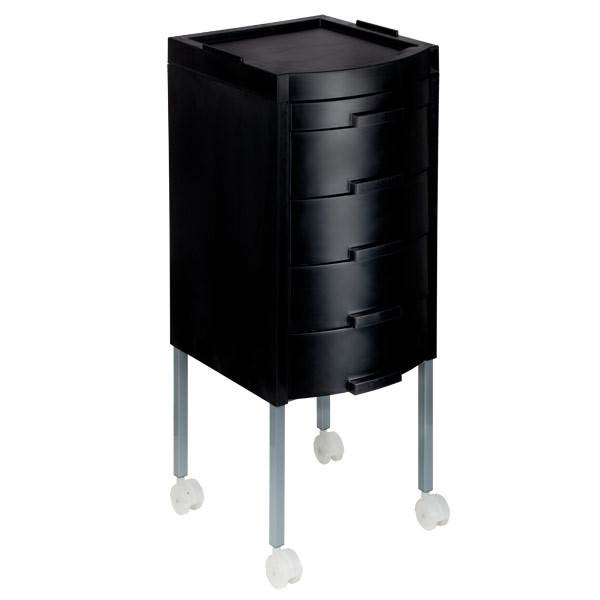 CARRITO AUXILIAR MANHATTAN NEGRO - UKI