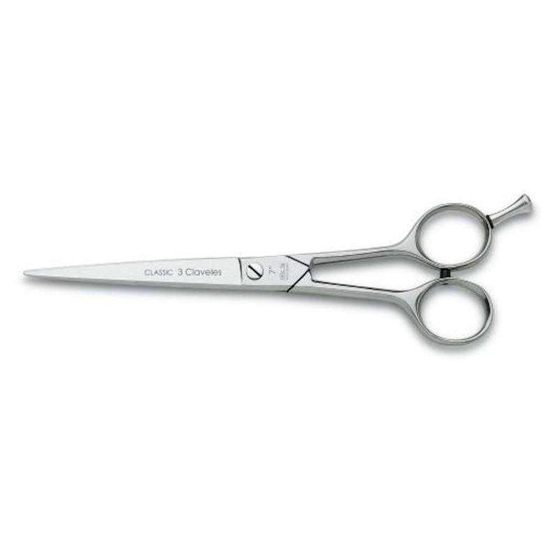 TIJERA PELUQ. ST CLASSIC 7" D - 3 CLAVELES
