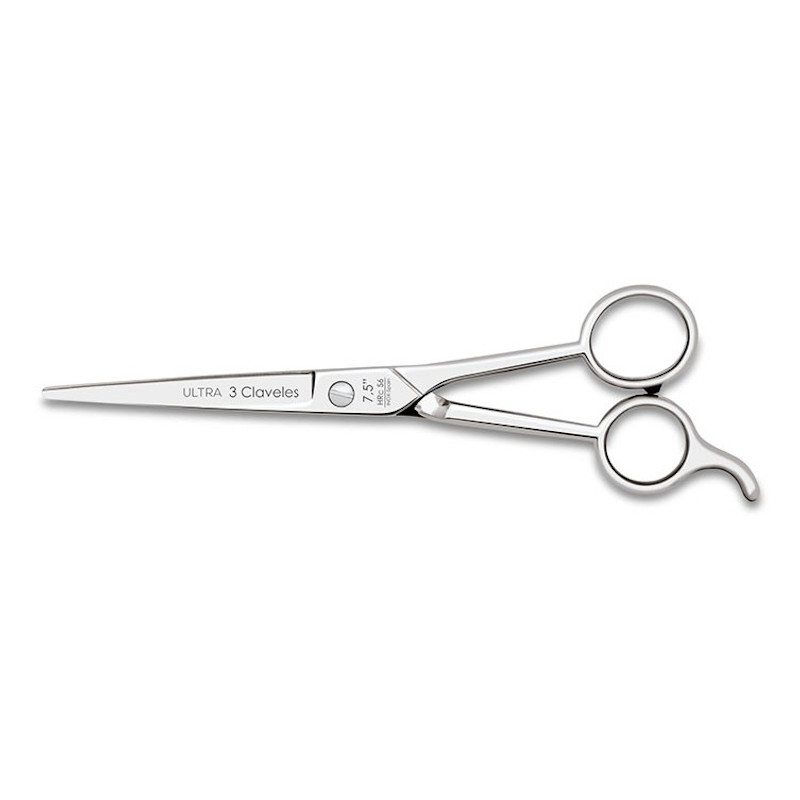 TIJERA PELUQ. ULTRA 7.5" D - 3 CLAVELES