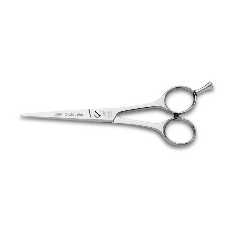 TIJERA PELUQ. ST LIGHT 6.5" D - 3 CLAVELES