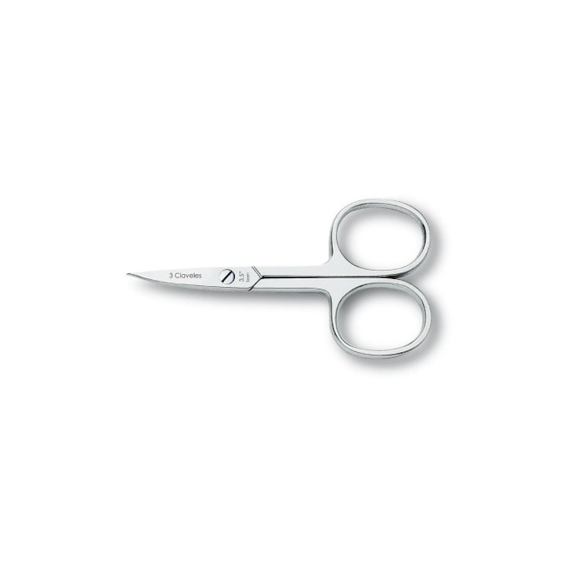 TIJERA UÑAS CURVA 3.5" D - 3 CLAVELES