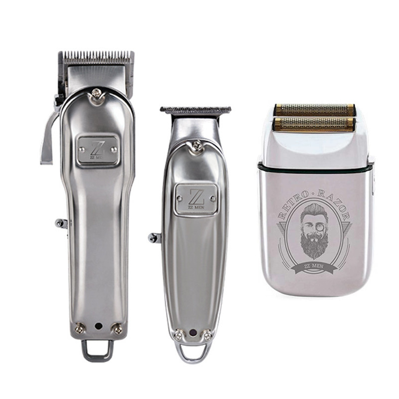 SILVER PACK-00 + RETRO RAZOR - PERFECT BEAUTY