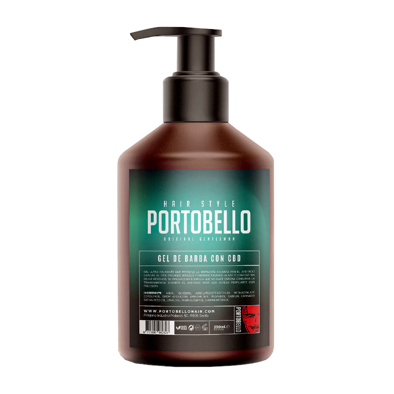 GEL DE BARBA CON CBD 250ML - PORTOBELLO