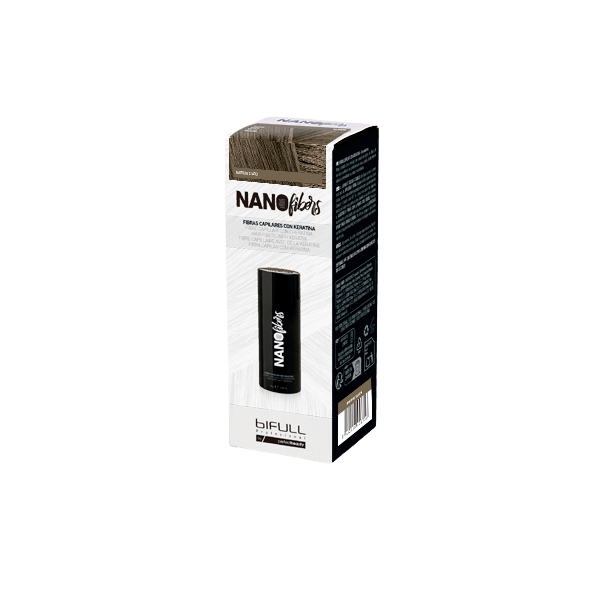 FIBRAS CAPILARES CON KERATINA MARRON 25G - BIFULL