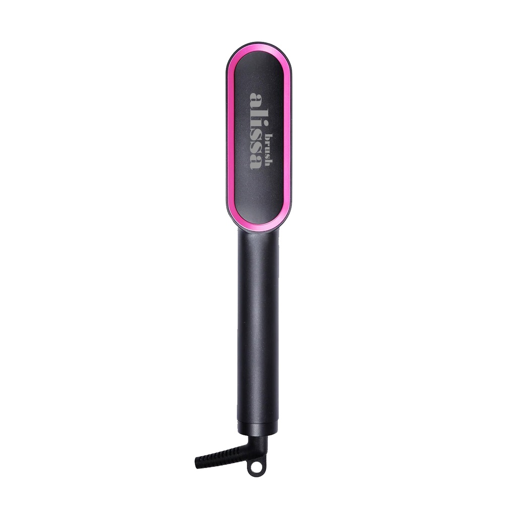 CEPILLO ALISADOR ALISSA NEW NEGRO-ROSA - MY HAIR
