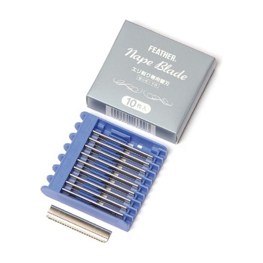 [N4655832] CAJA CUCHILLAS NAPE 10 UDS - FEATHER
