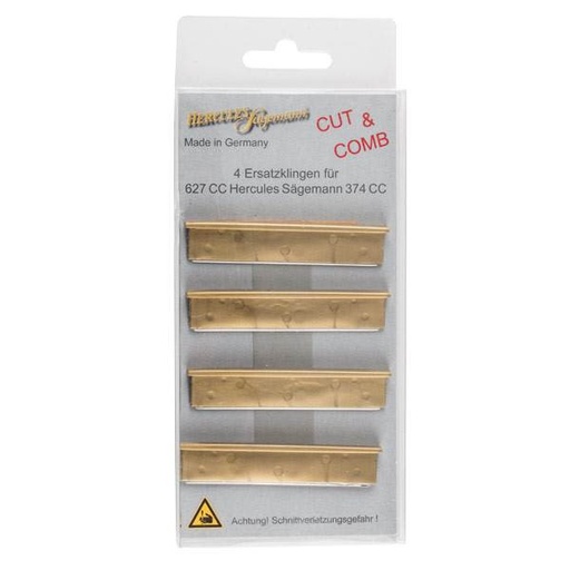 [P5500627CR] SET 4 HOJAS RECAMBIO PEINE HERCULES 627CC