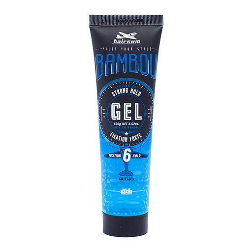 [G0705602] GEL FIXANT BAMBOO, FUERTE 100 G - HAIRGUM