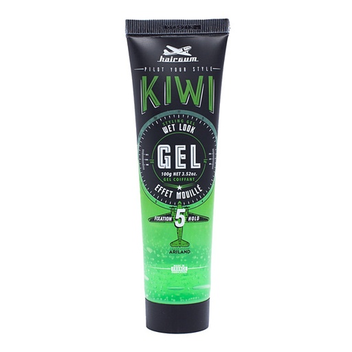 [G0705603] GEL FIXANT KIWI, EF.MOJADO 100 G - HAIRGUM