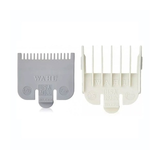 [03070-100  17421] SET PEINES MEDIOS PLÁSTICO 1,5mm + 4,5mm - WAHL