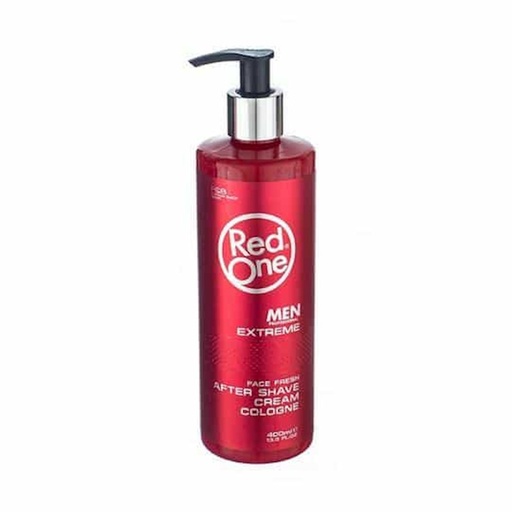 [402011-2] AFTER SHAVE CREAM COLOGNE EXTREME 400ML - RED ONE
